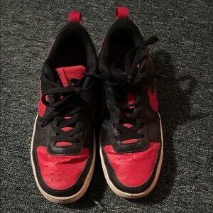 Red and Black NIKE Sneakers